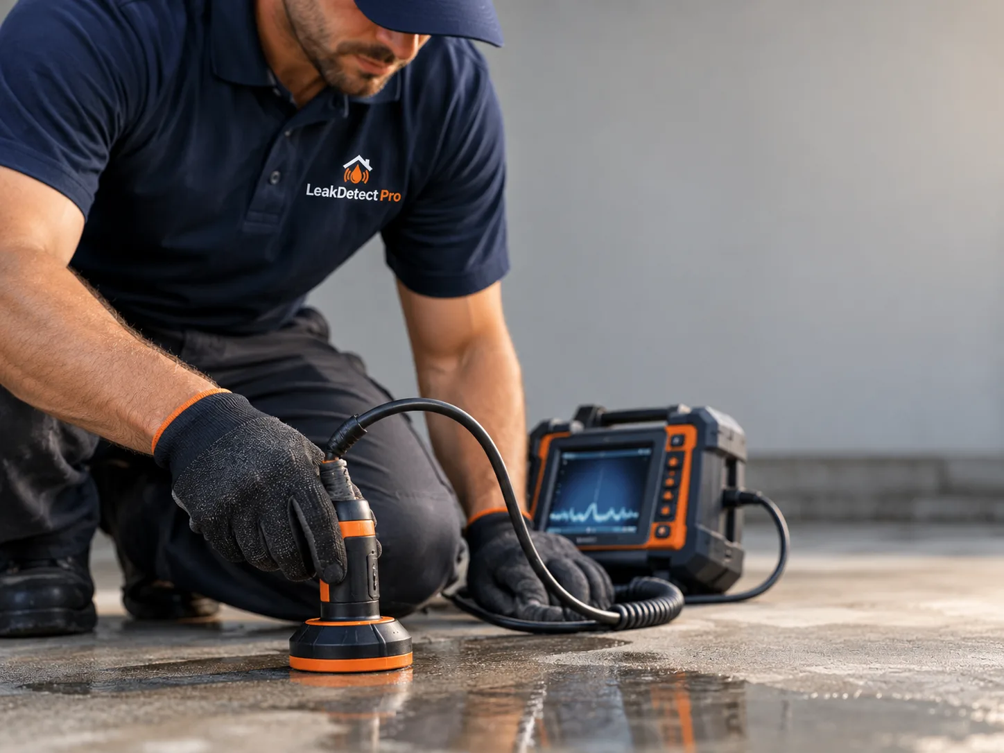 Moisture Detection Test in San Patricio, NM